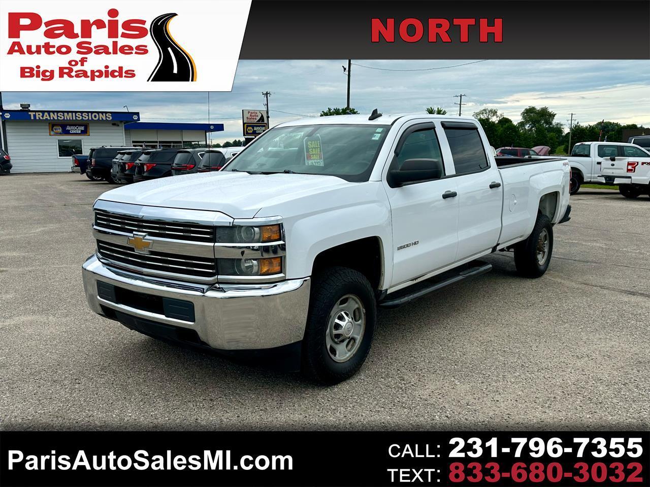 2016 Chevrolet Silverado 2500HD Work Truck Crew Cab 4WD
