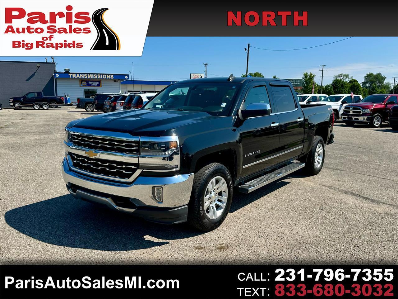 2017 Chevrolet Silverado 1500 LTZ Crew Cab 4WD
