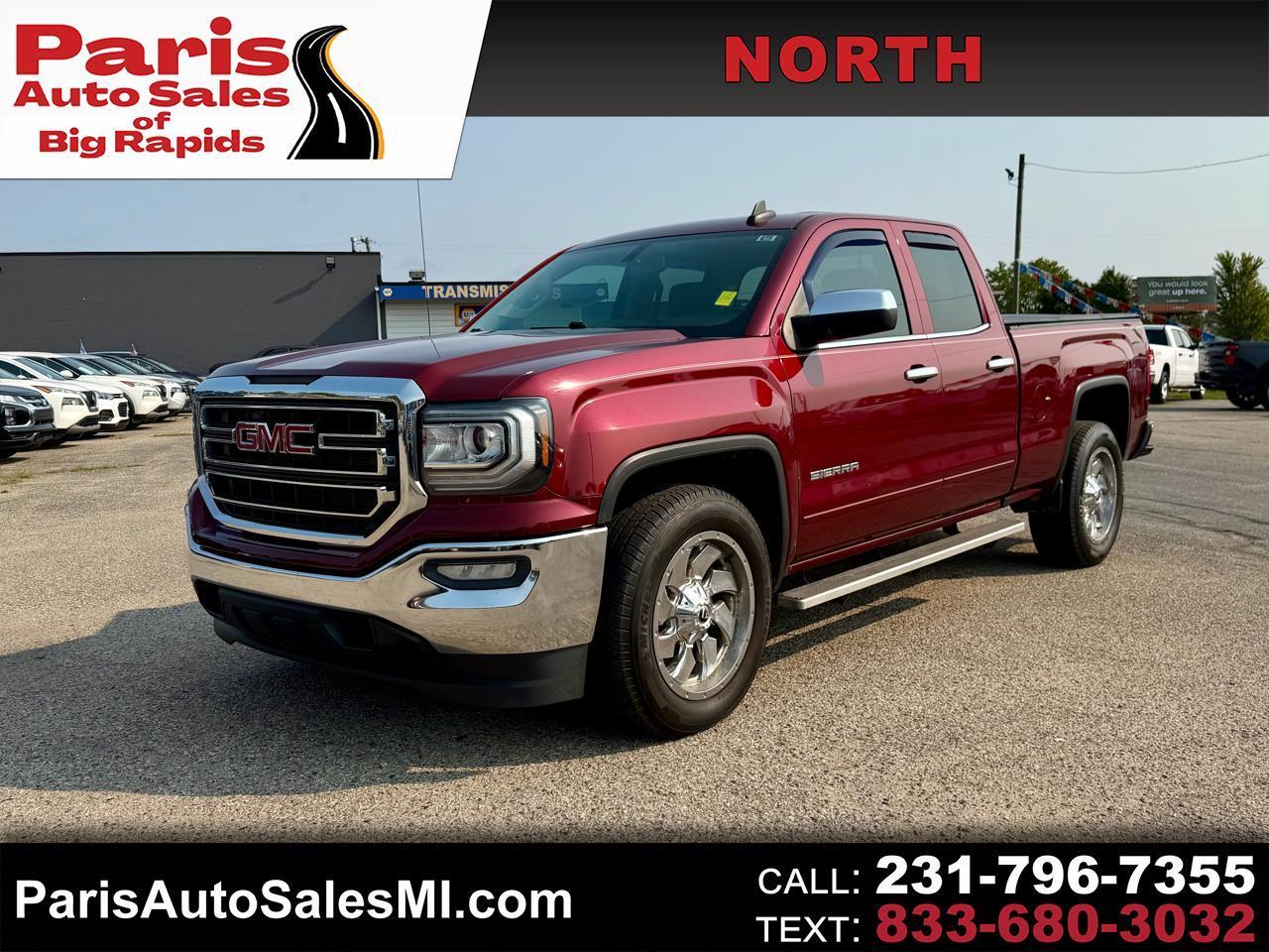 2016 GMC Sierra 1500 SLE Double Cab 2WD