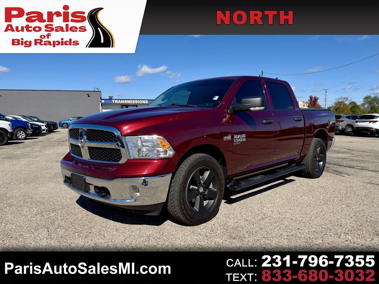 2022 RAM 1500 Classic SLT 4x4 Crew Cab 5'7" Box