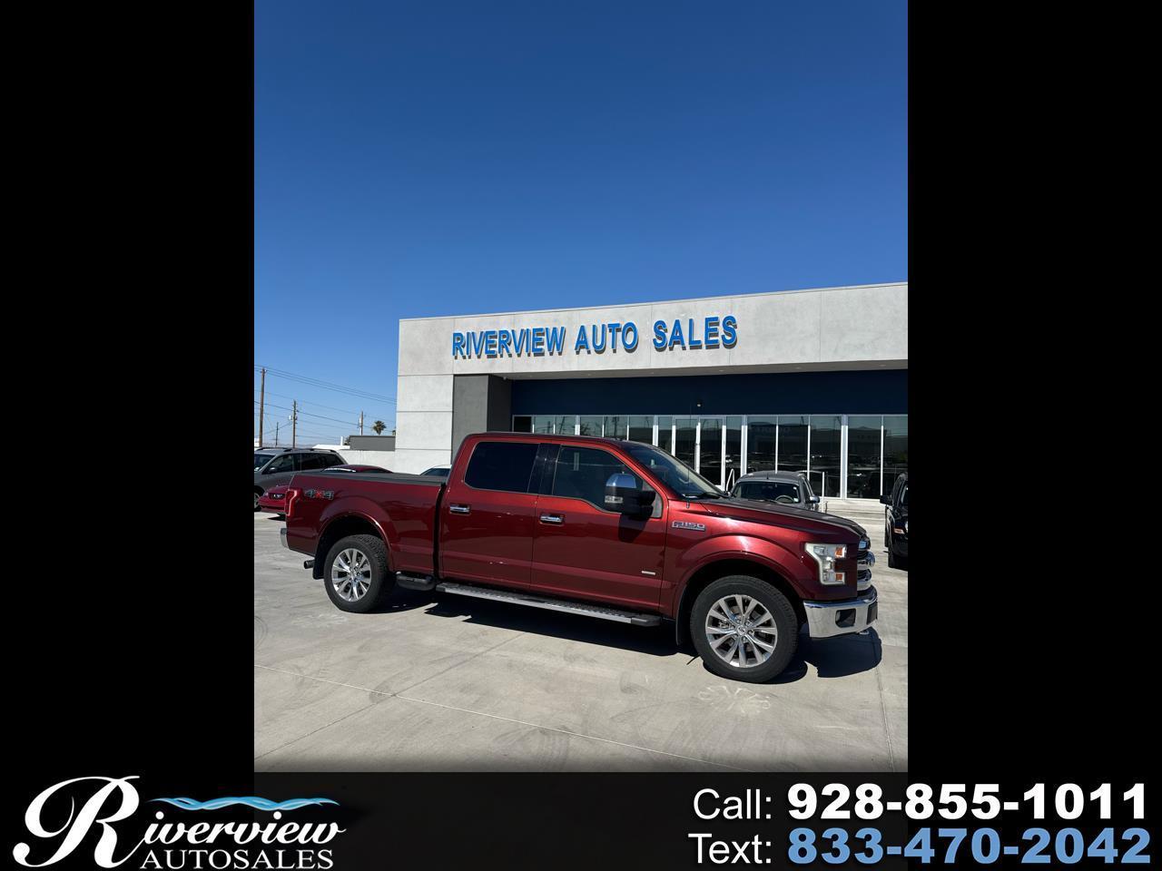 Ford F-150 4WD SuperCrew 145" Lariat 2016