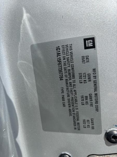 Chevrolet Cobalt LT2 Coupe 2007