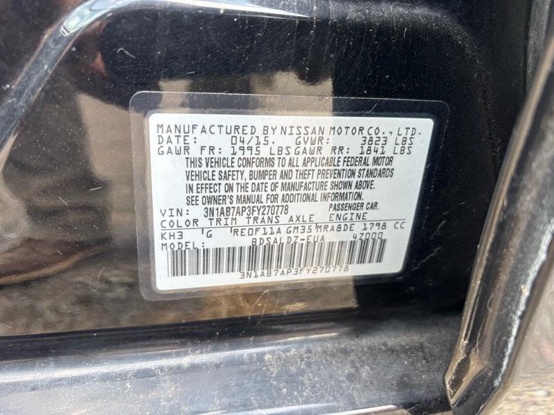 Nissan Sentra FE+ S 2015