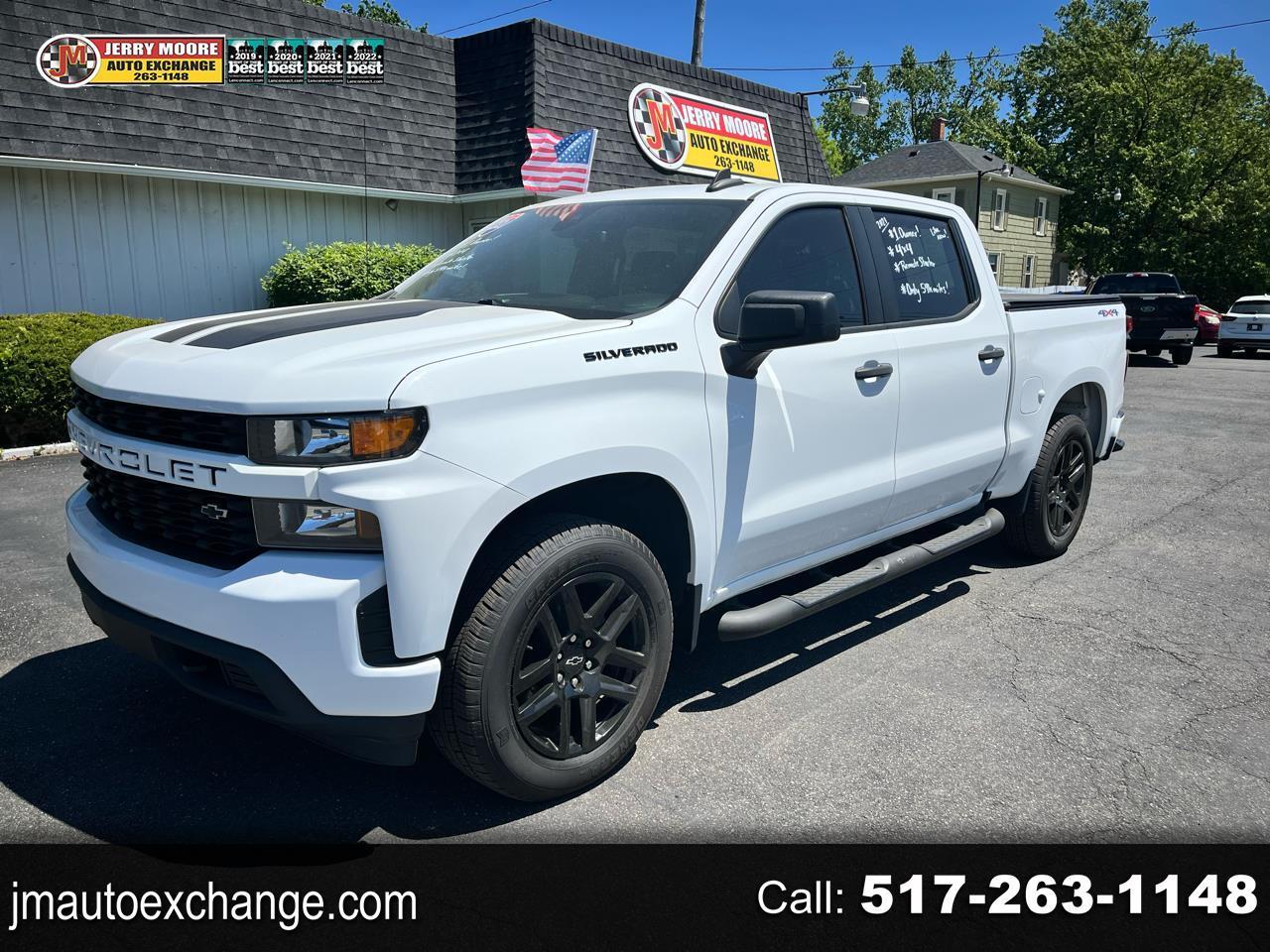 2021 Chevrolet Silverado 1500 4WD Crew Cab 147" Custom