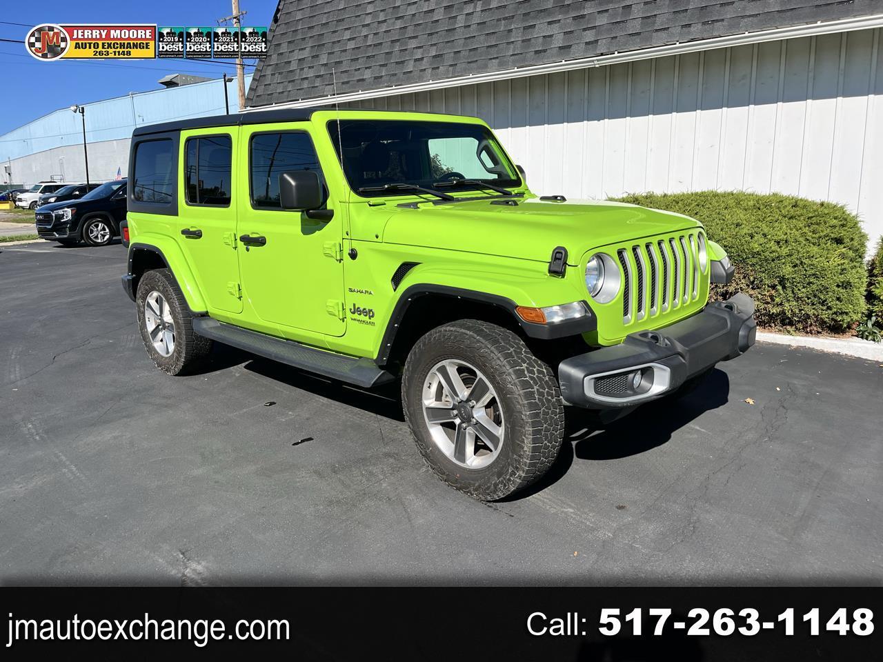 2021 Jeep Wrangler Unlimited Sahara 4x4