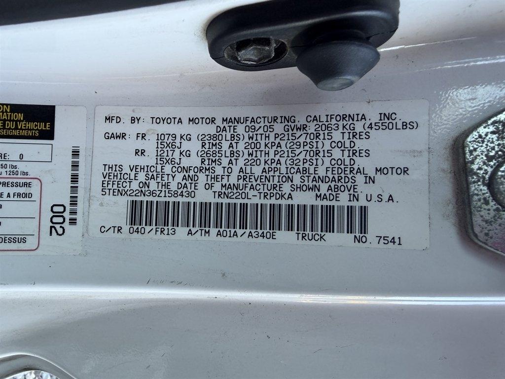 Toyota Tacoma  2006