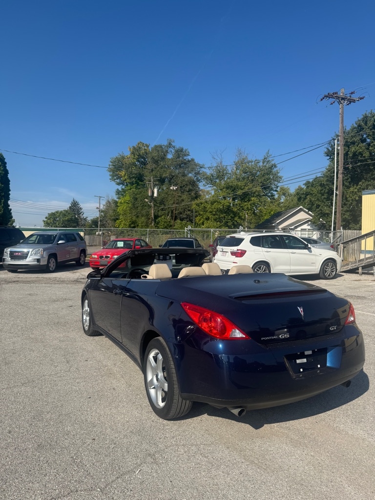 Pontiac G6 GT Convertible 2009 Pontiac G6 GT Convertible 2009