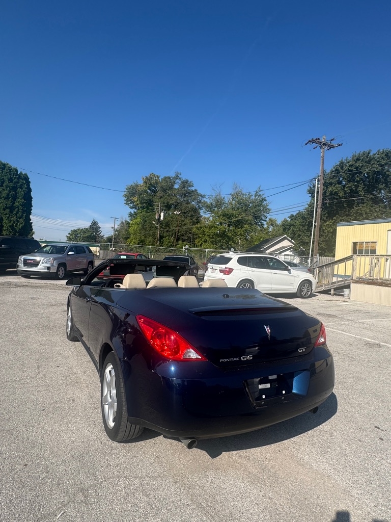 Pontiac G6 GT Convertible 2009 Pontiac G6 GT Convertible 2009
