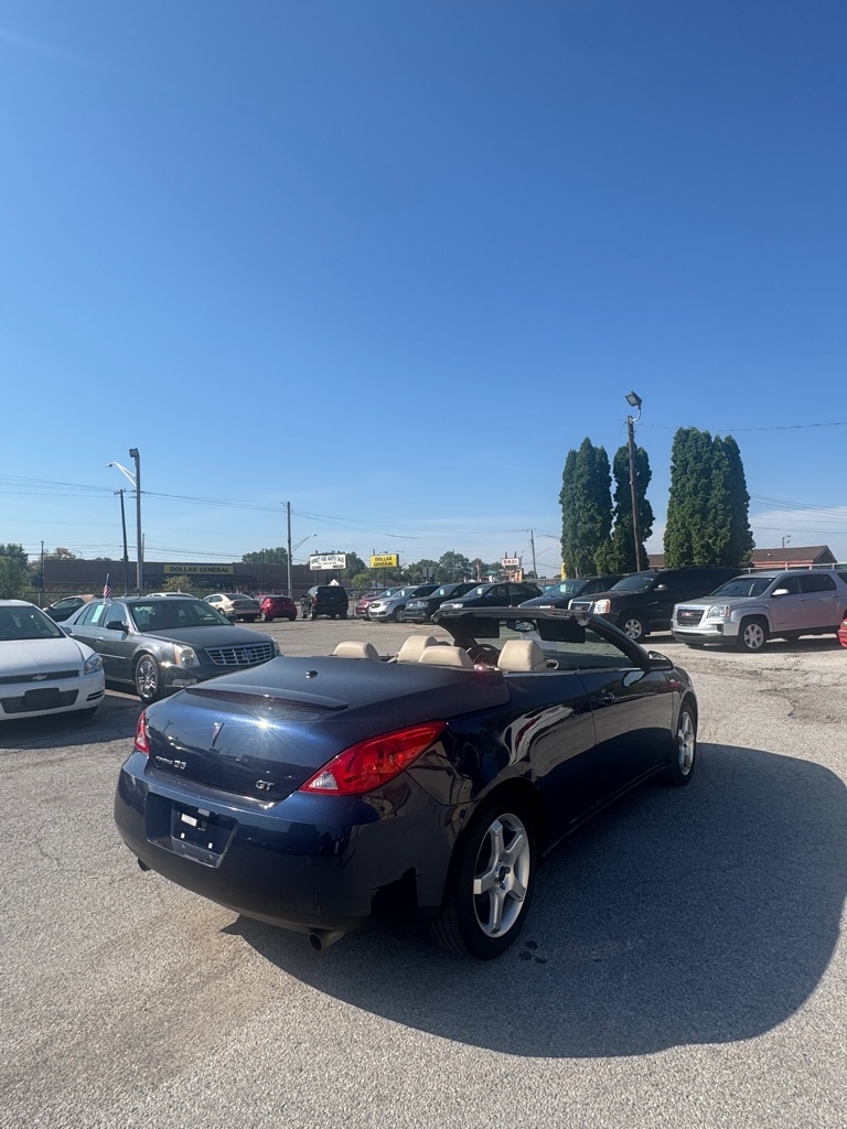 Pontiac G6 GT Convertible 2009 Pontiac G6 GT Convertible 2009