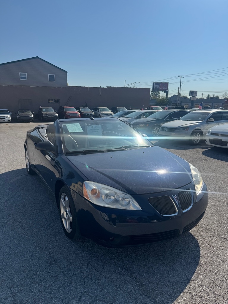 Pontiac G6 GT Convertible 2009 Pontiac G6 GT Convertible 2009