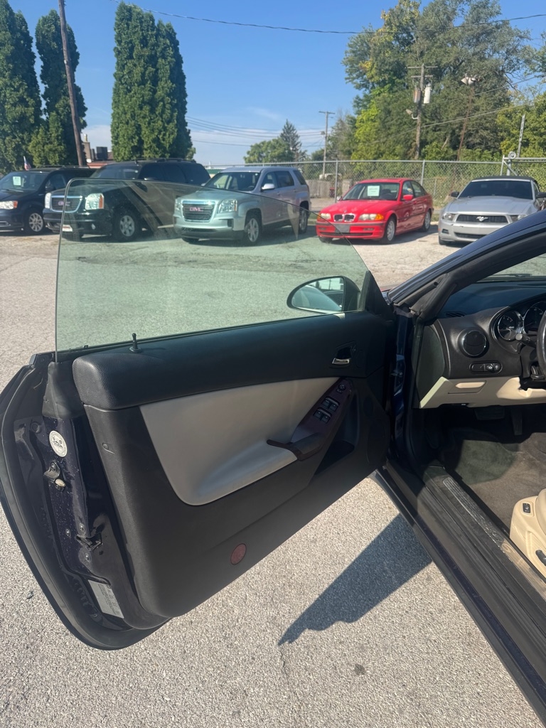 Pontiac G6 GT Convertible 2009 Pontiac G6 GT Convertible 2009