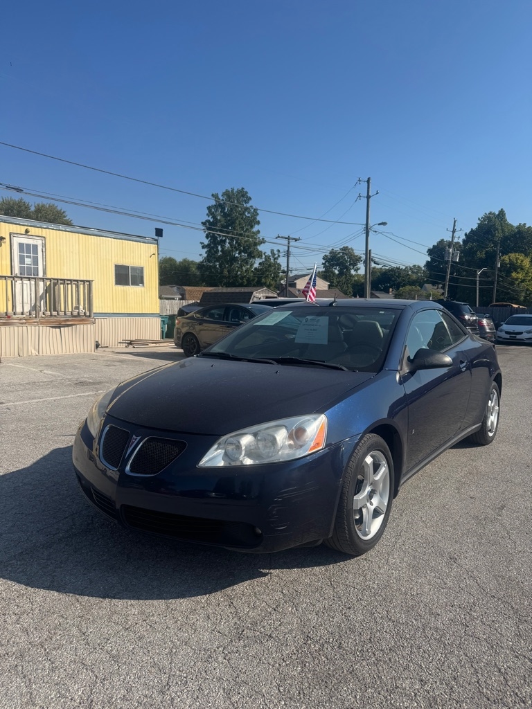 Pontiac G6 GT Convertible 2009 Pontiac G6 GT Convertible 2009