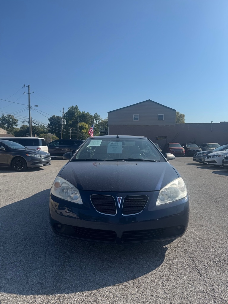 Pontiac G6 GT Convertible 2009 Pontiac G6 GT Convertible 2009