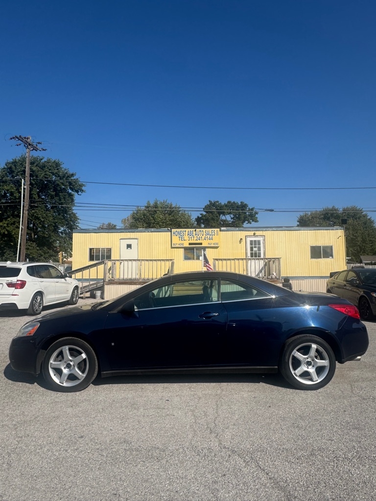 Pontiac G6 GT Convertible 2009 Pontiac G6 GT Convertible 2009