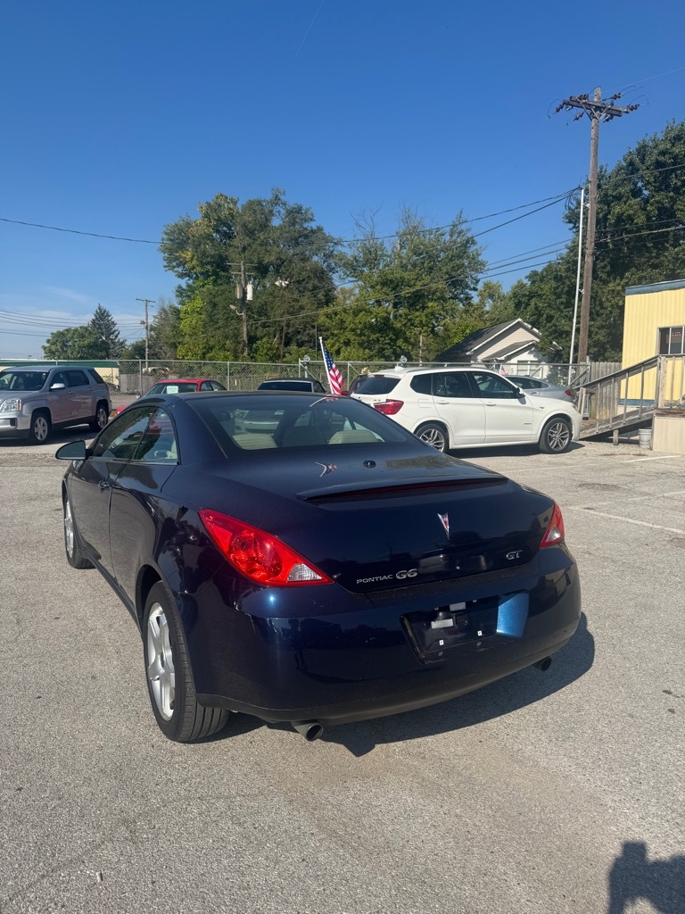 Pontiac G6 GT Convertible 2009 Pontiac G6 GT Convertible 2009
