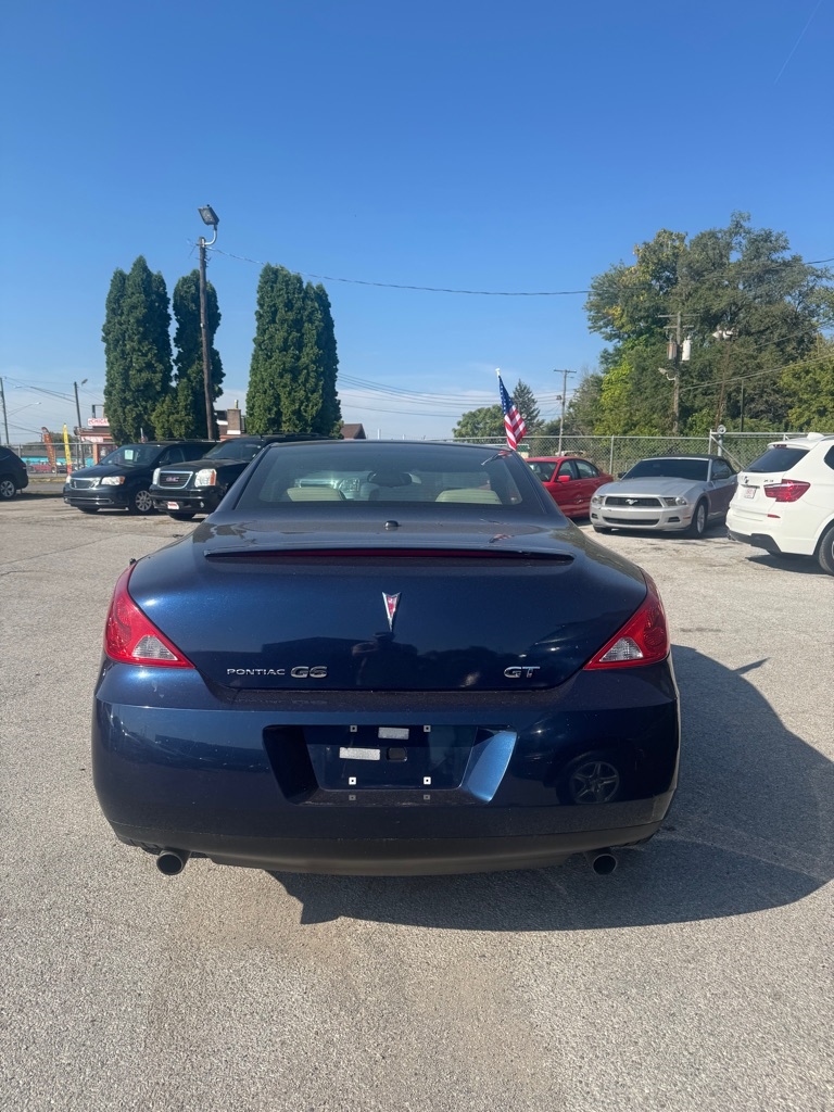 Pontiac G6 GT Convertible 2009 Pontiac G6 GT Convertible 2009