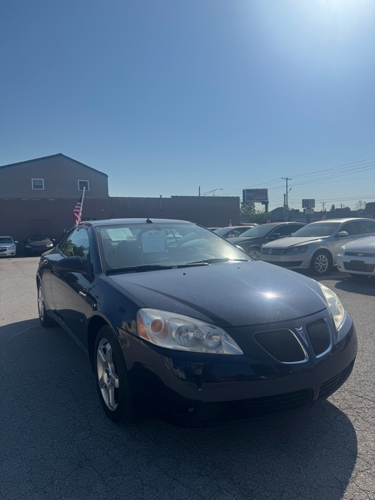 Pontiac G6 GT Convertible 2009 Pontiac G6 GT Convertible 2009