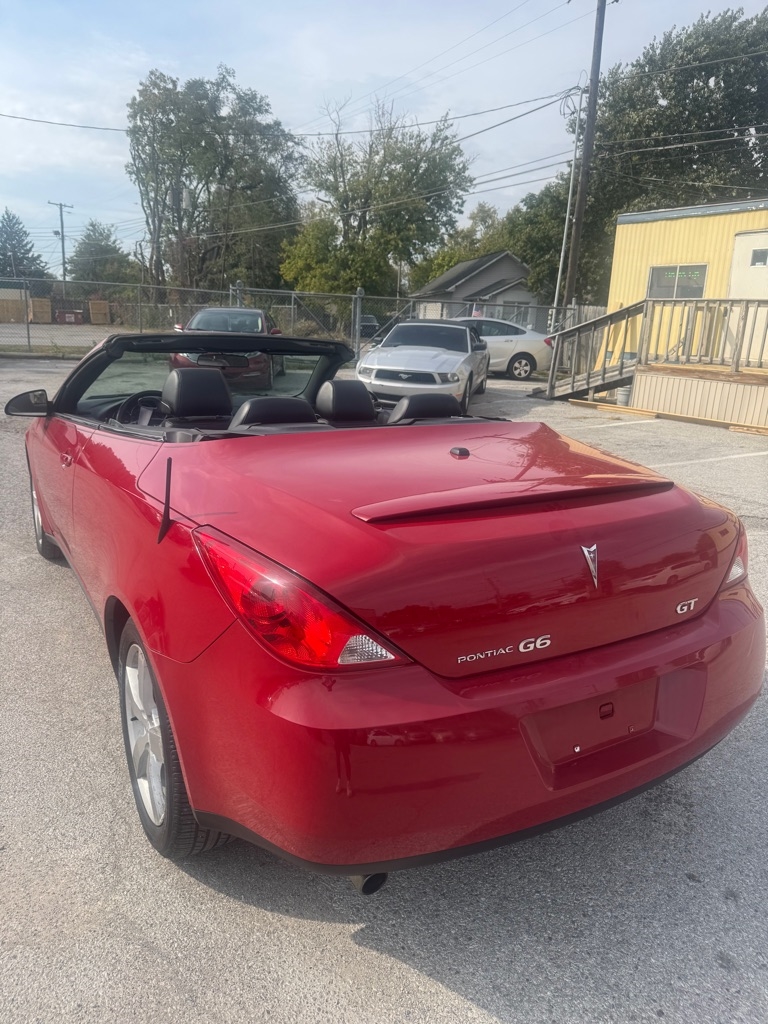 Pontiac G6 GT Convertible 2007 Pontiac G6 GT Convertible 2007