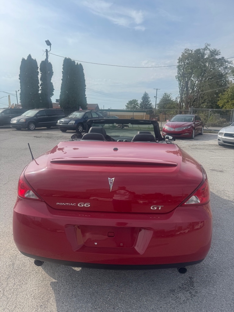 Pontiac G6 GT Convertible 2007 Pontiac G6 GT Convertible 2007