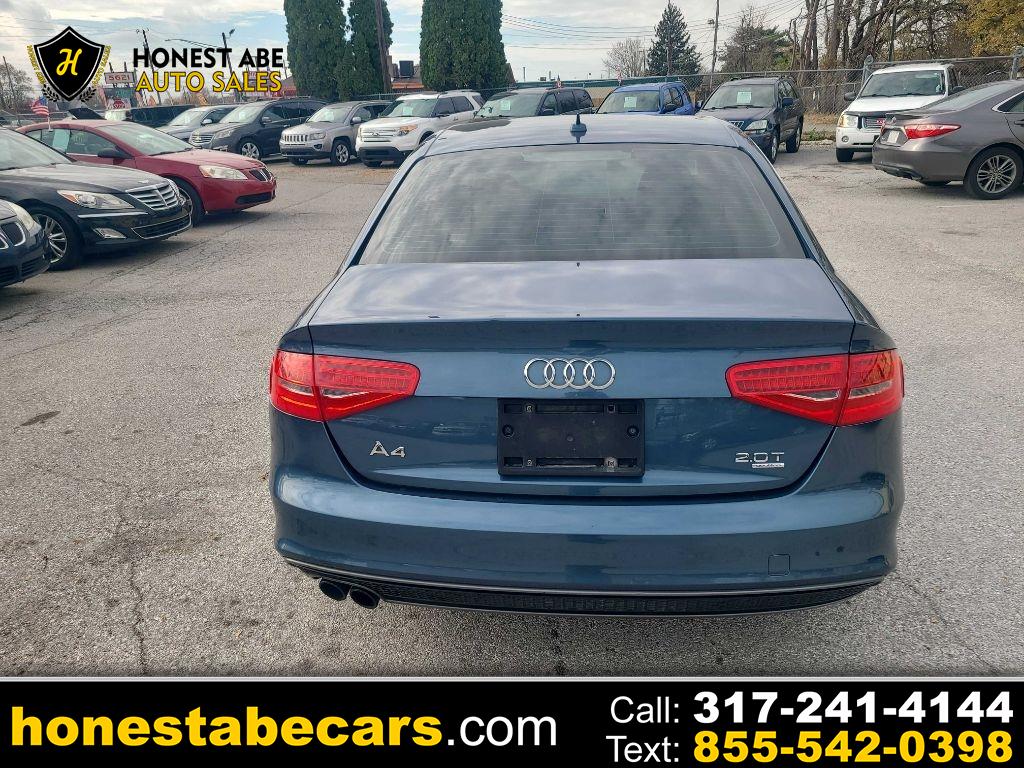 2015 Audi A4 2.0T Sedan quattro Tiptronic
