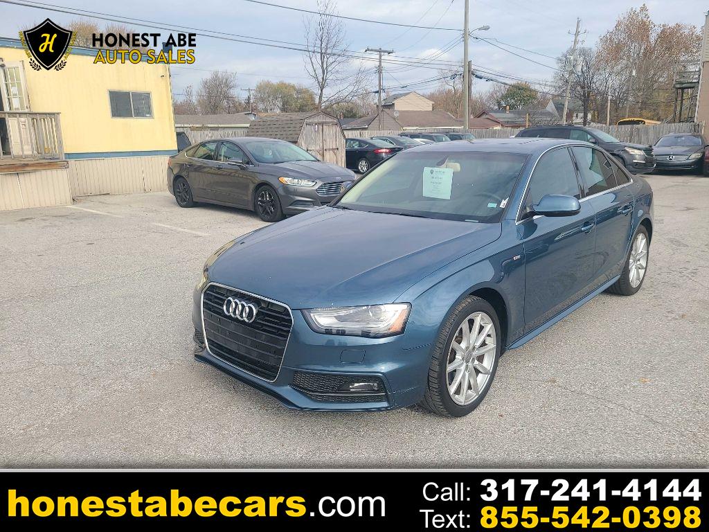 2015 Audi A4 2.0T Sedan quattro Tiptronic