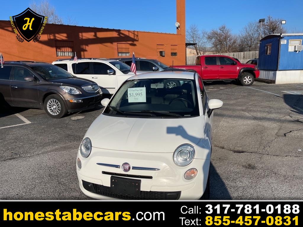 Used 2012 Fiat 500 Pop for Sale in Indianapolis IN 46227 Honest Abe