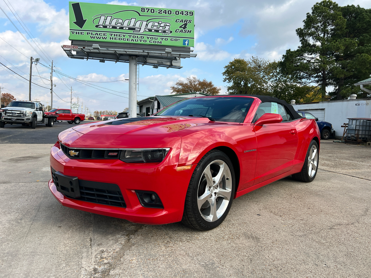 2015 Chevrolet Camaro 2dr Conv SS w/2SS
