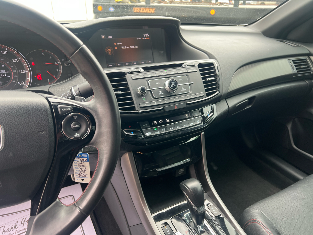 Honda Accord Sedan Sport SE CVT 2017