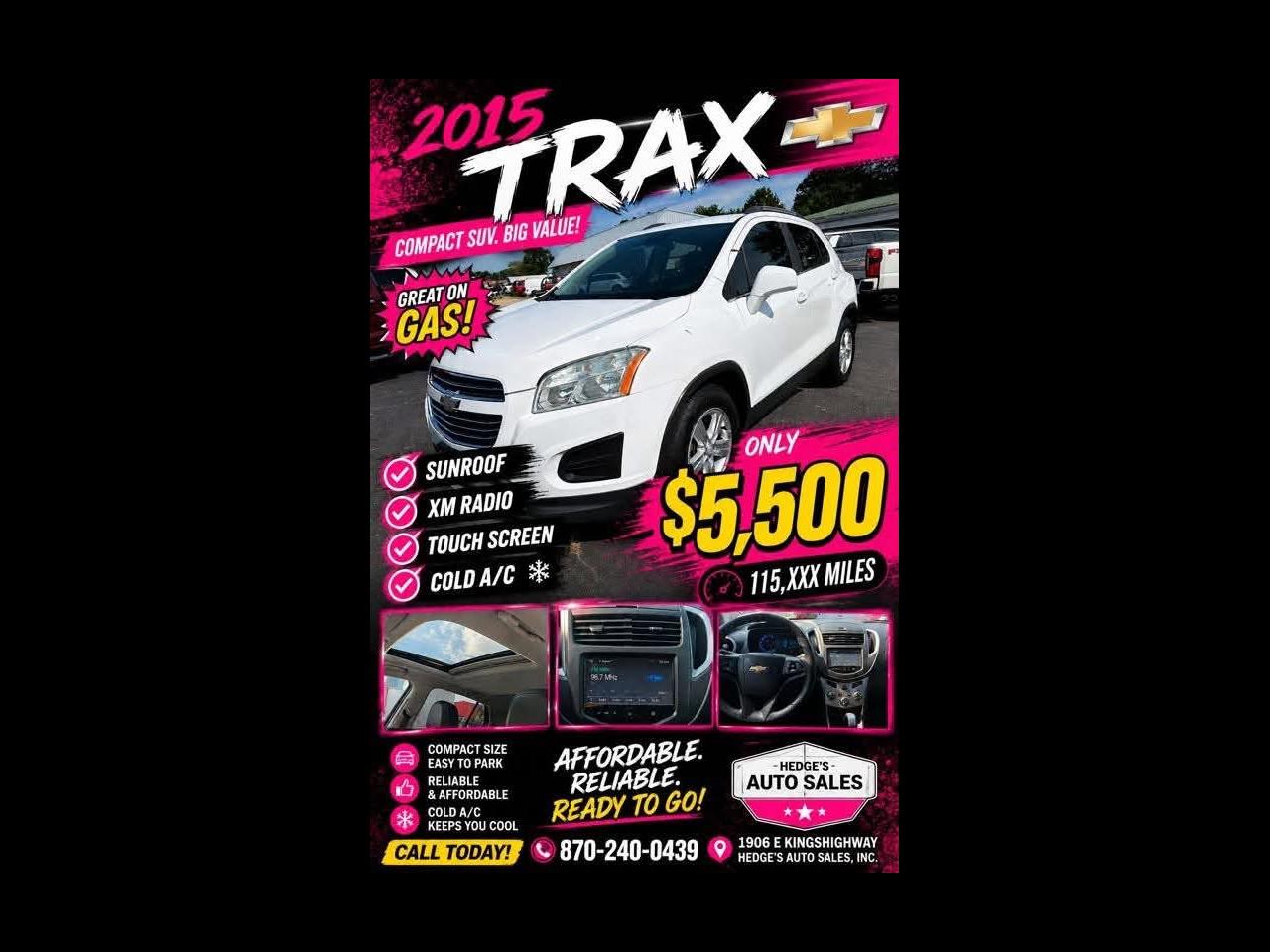 2015 Chevrolet Trax LT FWD