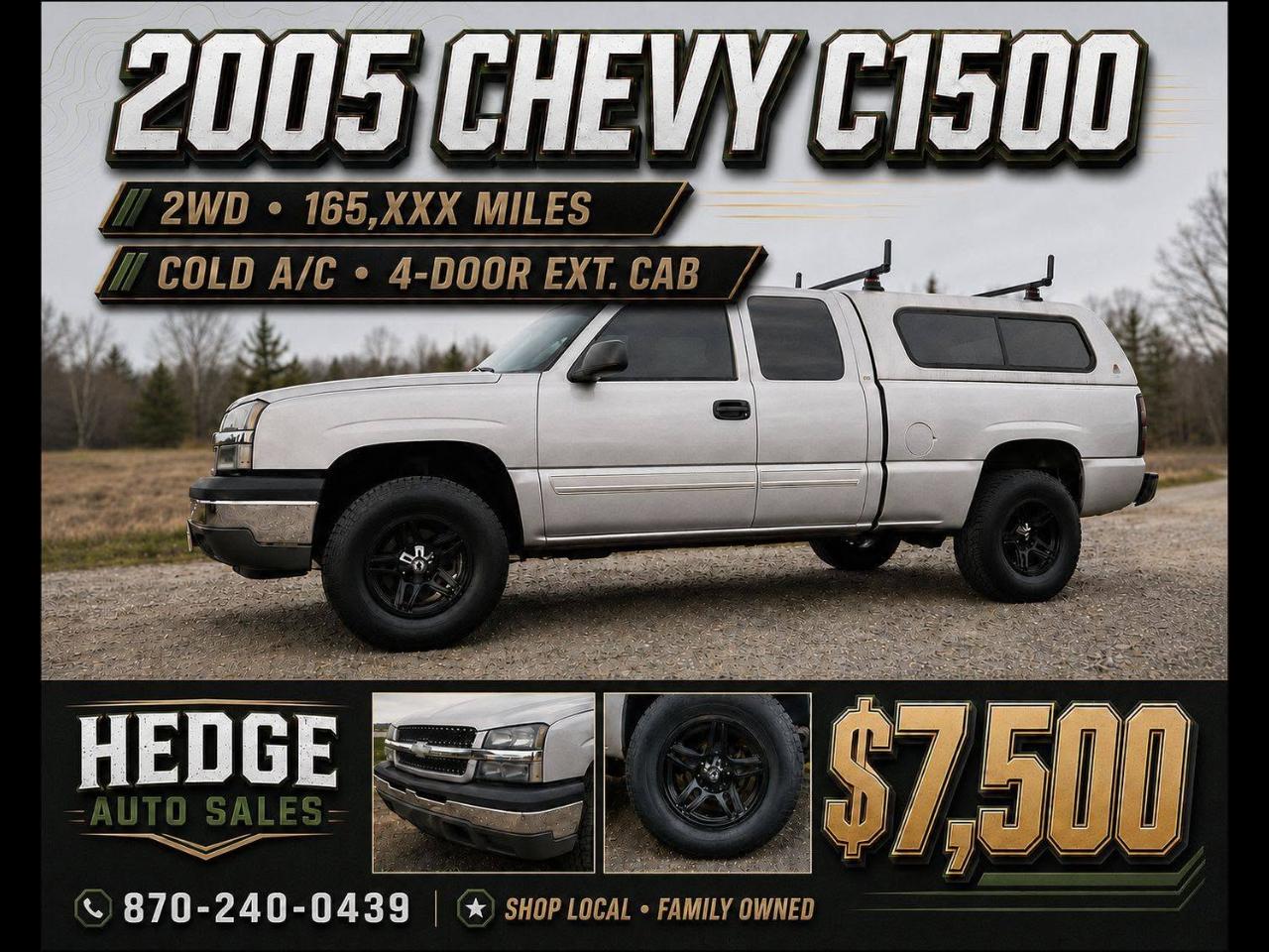 2005 Chevrolet Silverado 1500 LS Ext. Cab Short Bed 2WD