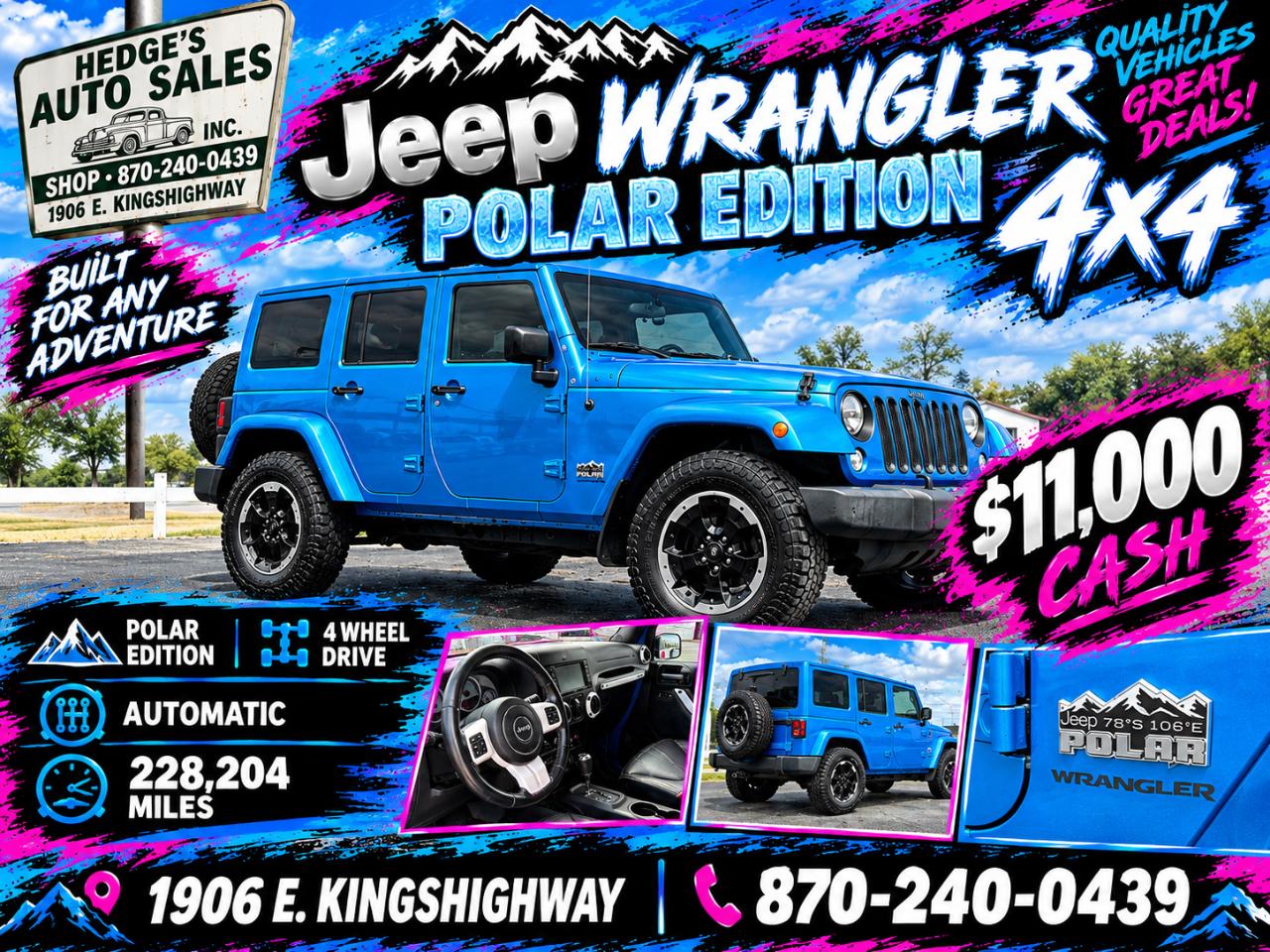 2014 Jeep Wrangler Unlimited Sahara 4WD
