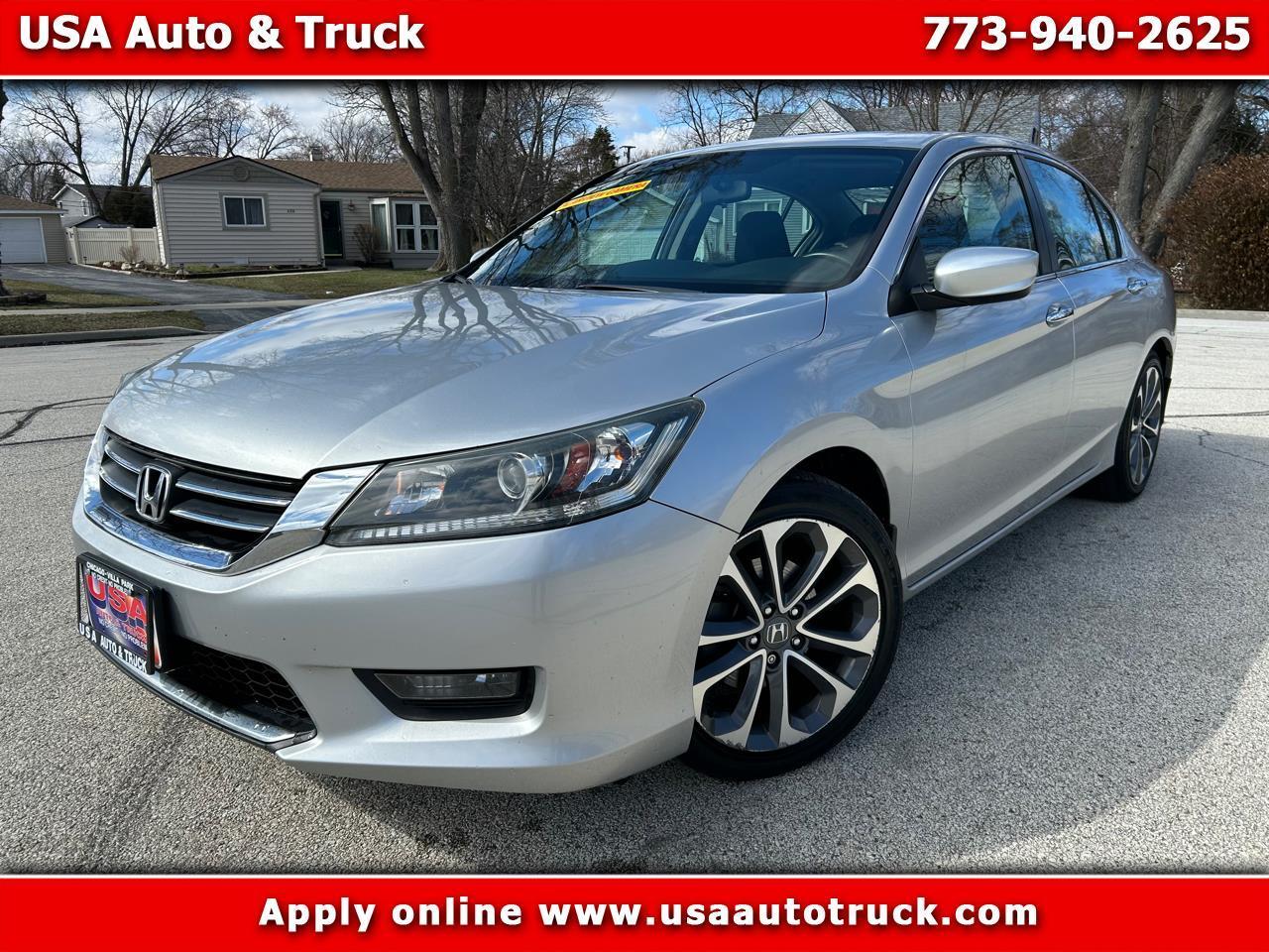 Used 2015 Honda Accord Sedan 4dr I4 CVT Sport for Sale in CHICAGO IL