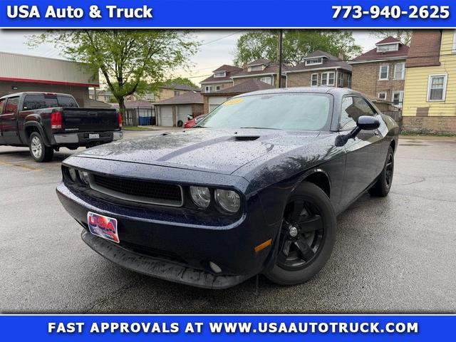 Blue 2013 Dodge Challenger Rallye Redline RWD Coupe Rear-Wheel Drive Automatic