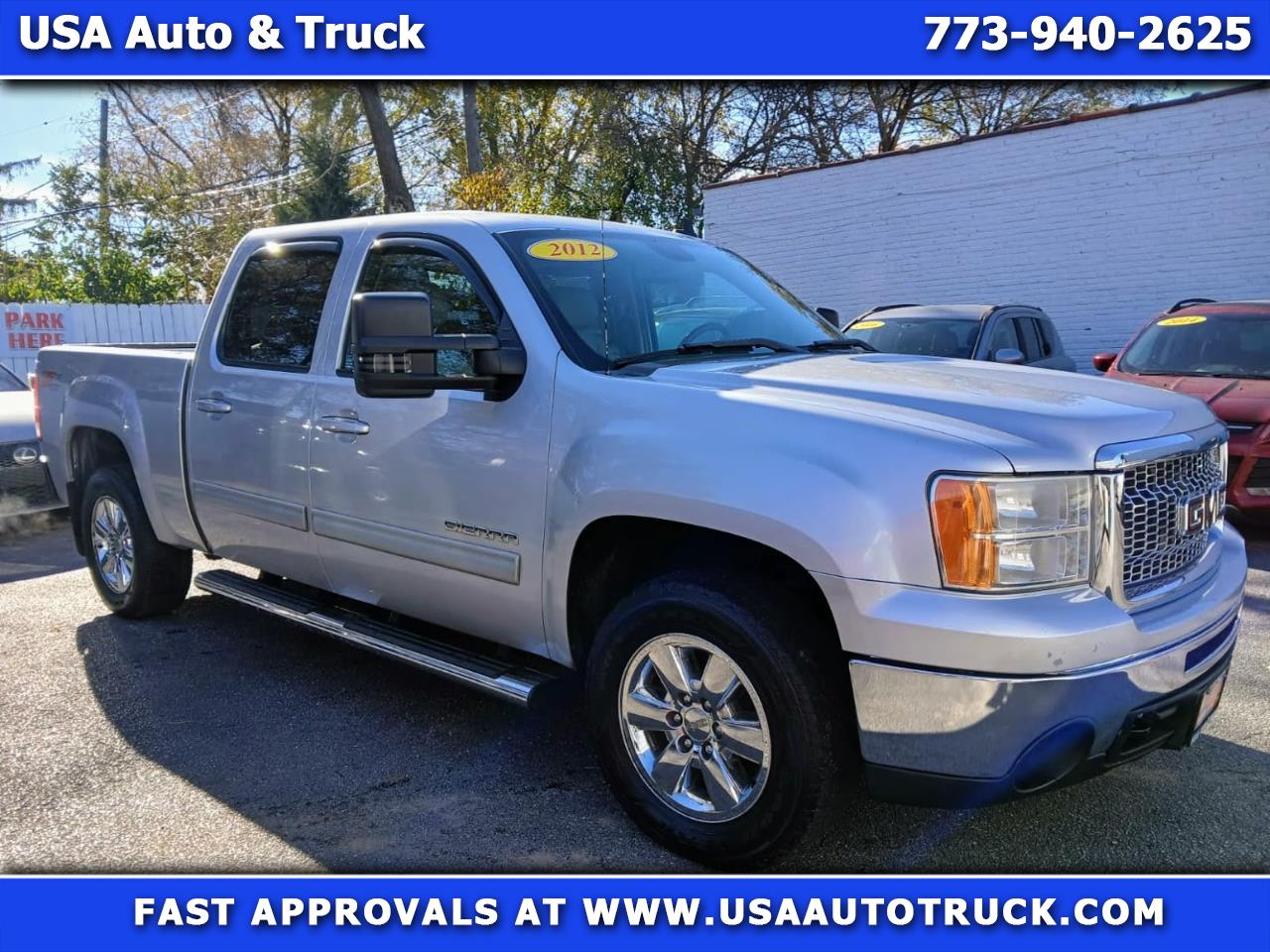 2012 GMC Sierra 1500 4WD Crew Cab 143.5" SLT