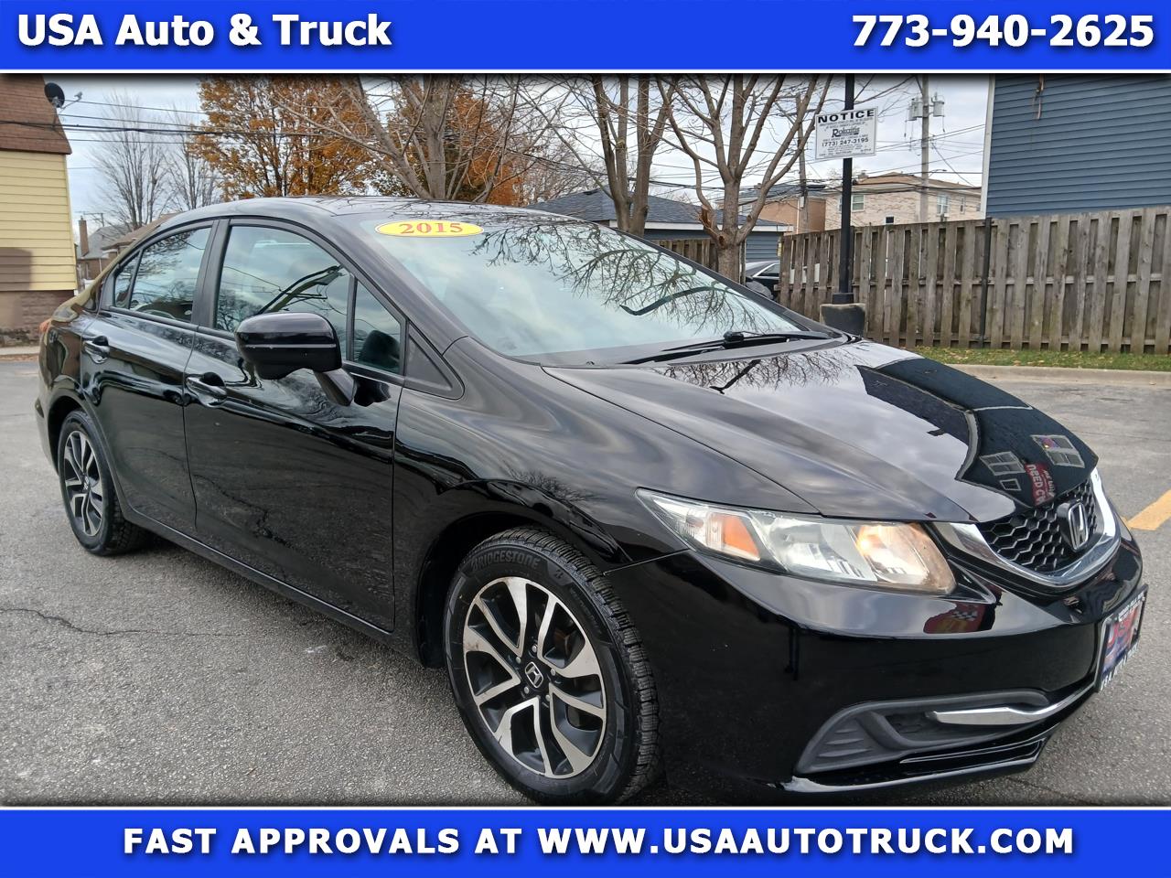 2015 Honda Civic Sedan 4dr CVT EX