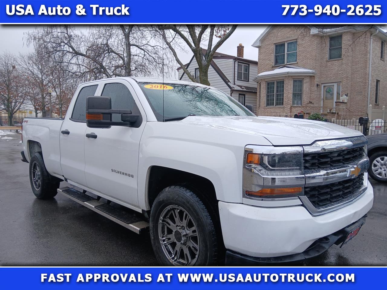 2016 Chevrolet Silverado 1500 4WD Double Cab 143.5" Work Truck