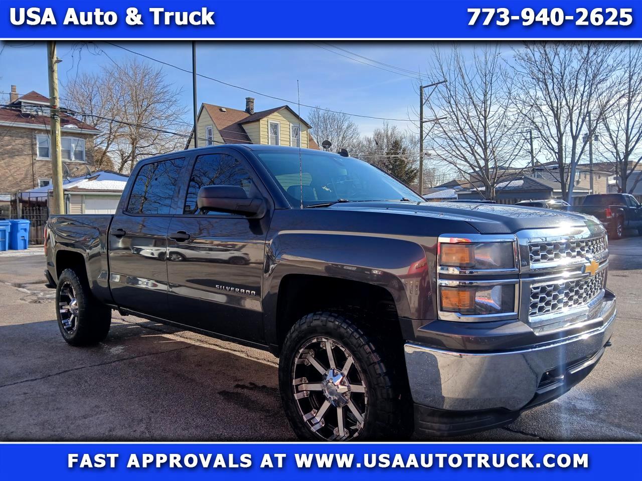 2014 Chevrolet Silverado 1500 4WD Crew Cab 143.5" LT w/1LT