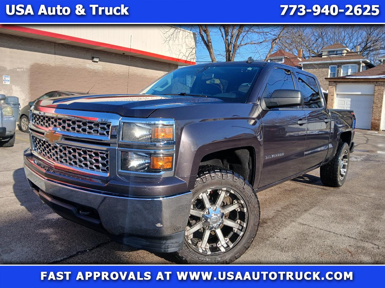 2014 Chevrolet Silverado 1500 4WD Crew Cab 143.5" LT w/1LT