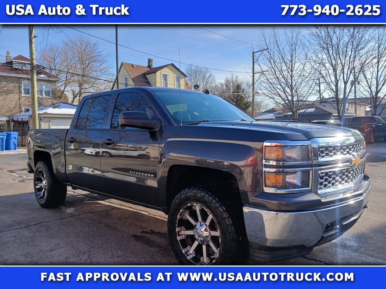 2014 Chevrolet Silverado 1500 4WD Crew Cab 143.5" LT w/1LT