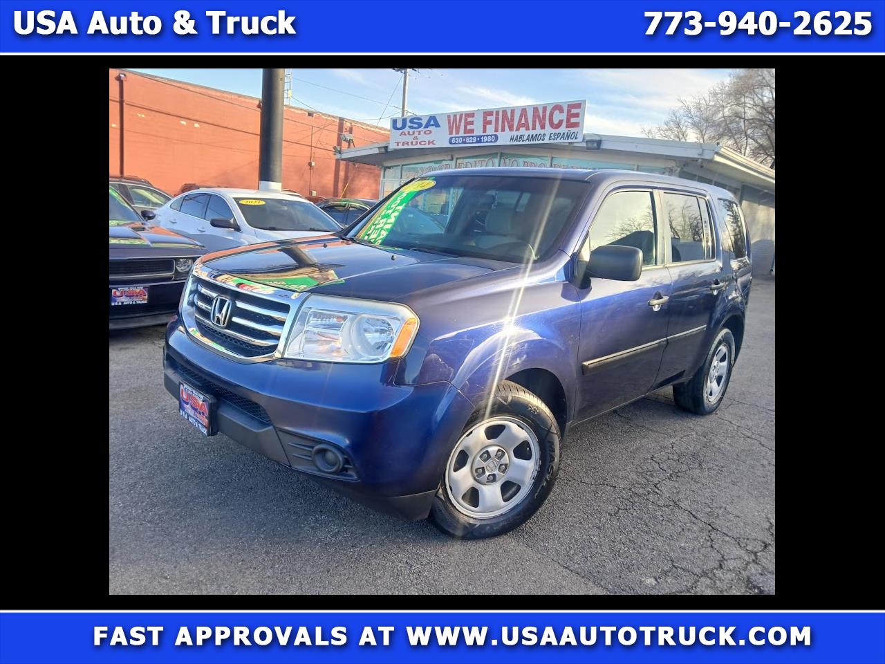 Honda Pilot 4WD 4dr LX 2014