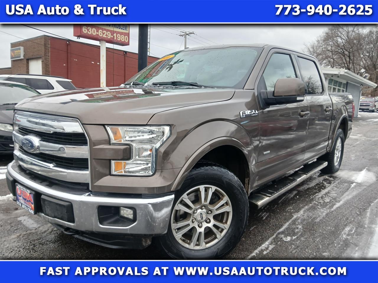 Ford F-150 4WD SuperCrew 145" Lariat 2016