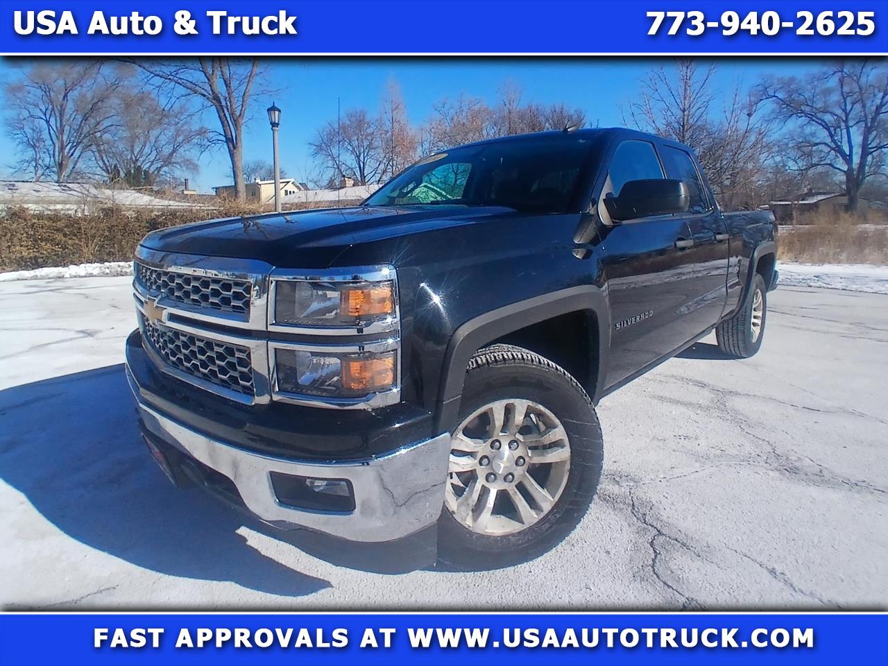2014 Chevrolet Silverado 1500 4WD Double Cab 143.5" LT w/1LT