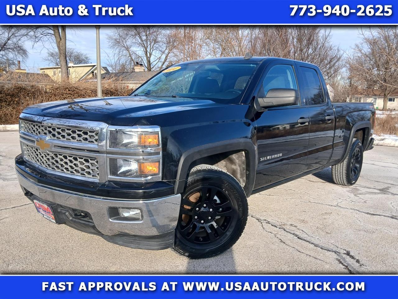 2014 Chevrolet Silverado 1500 4WD Double Cab 143.5" LT w/1LT