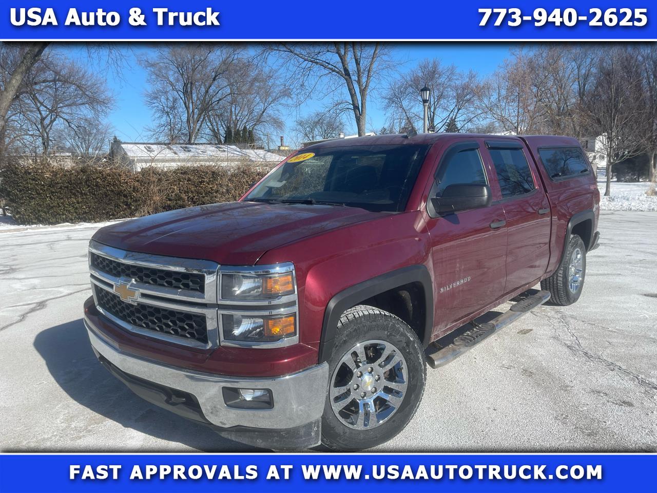 2014 Chevrolet Silverado 1500 4WD Crew Cab 143.5" LT w/1LT