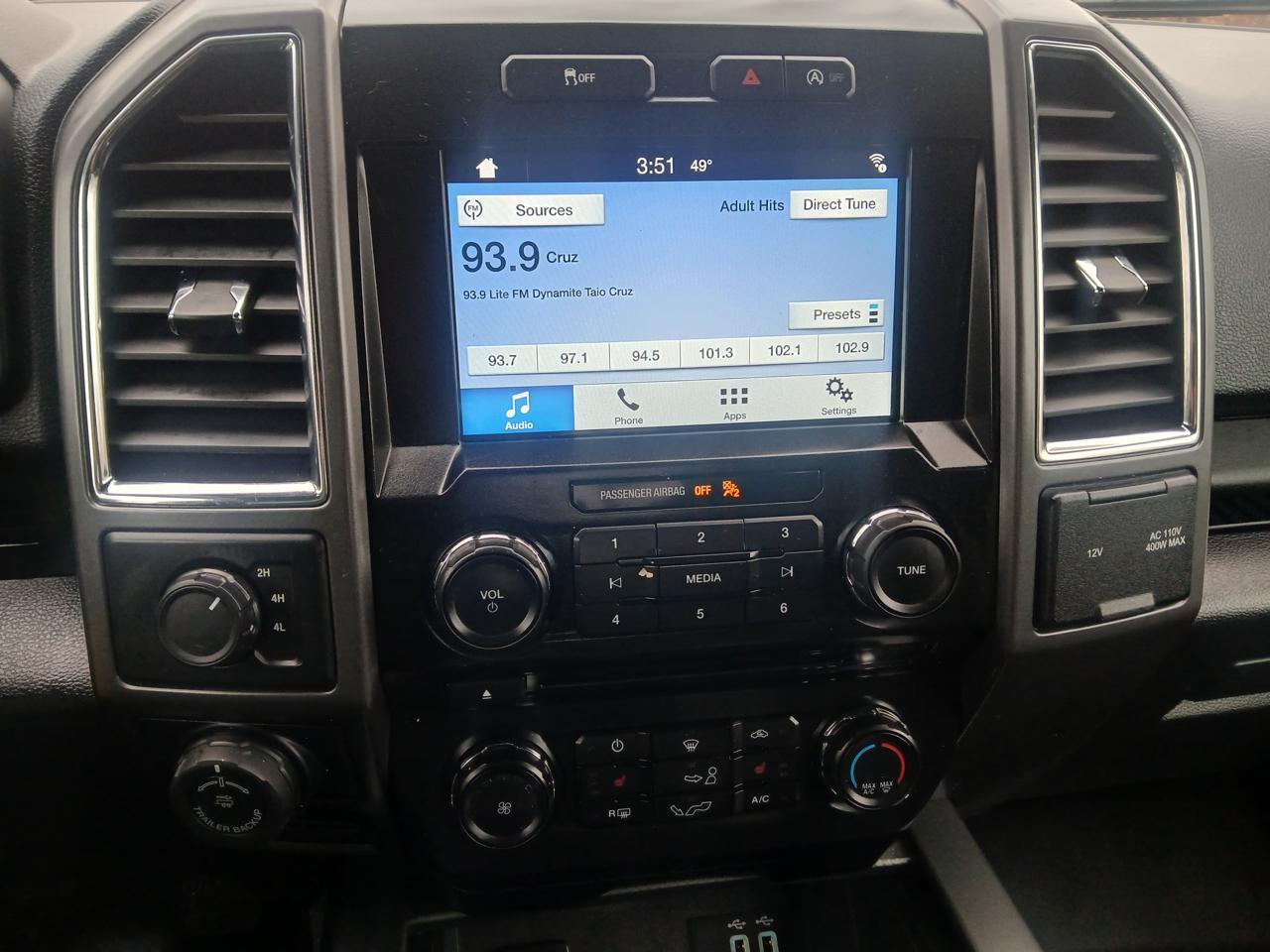 Ford F-150 4WD SuperCrew 145" XLT 2016