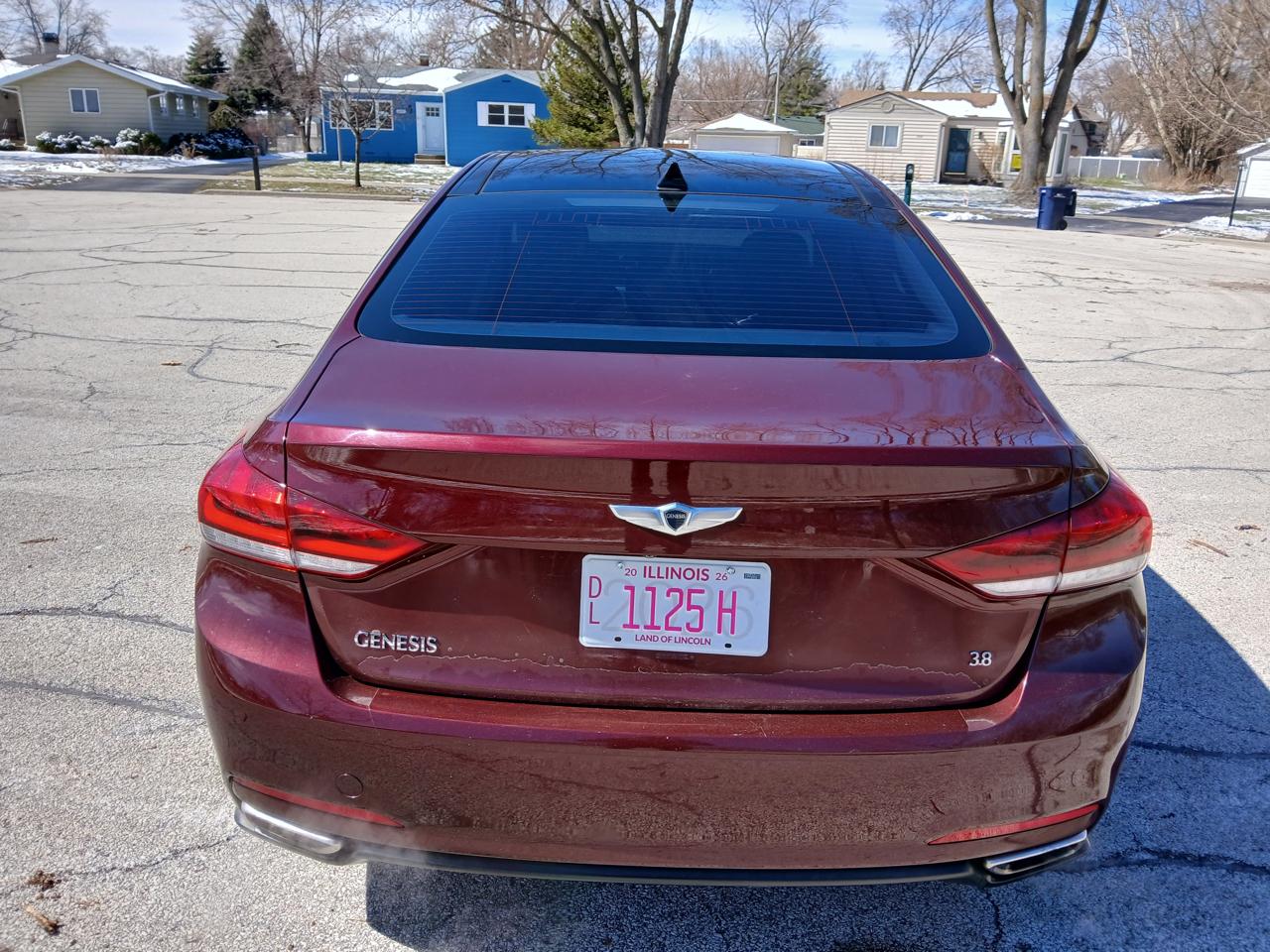 Hyundai Genesis 4dr Sdn V6 3.8L RWD 2016