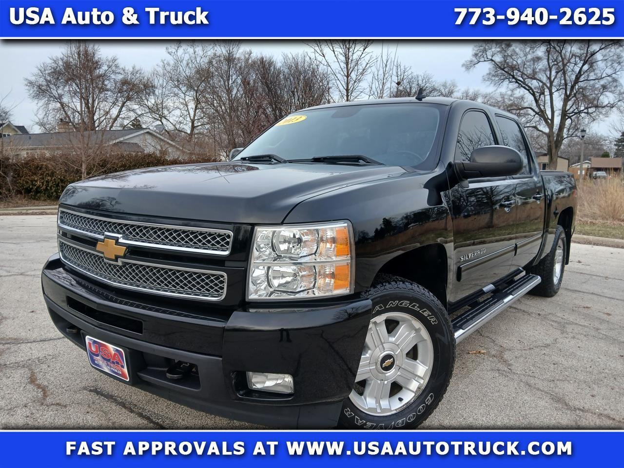 2013 Chevrolet Silverado 1500 4WD Crew Cab 143.5" LTZ