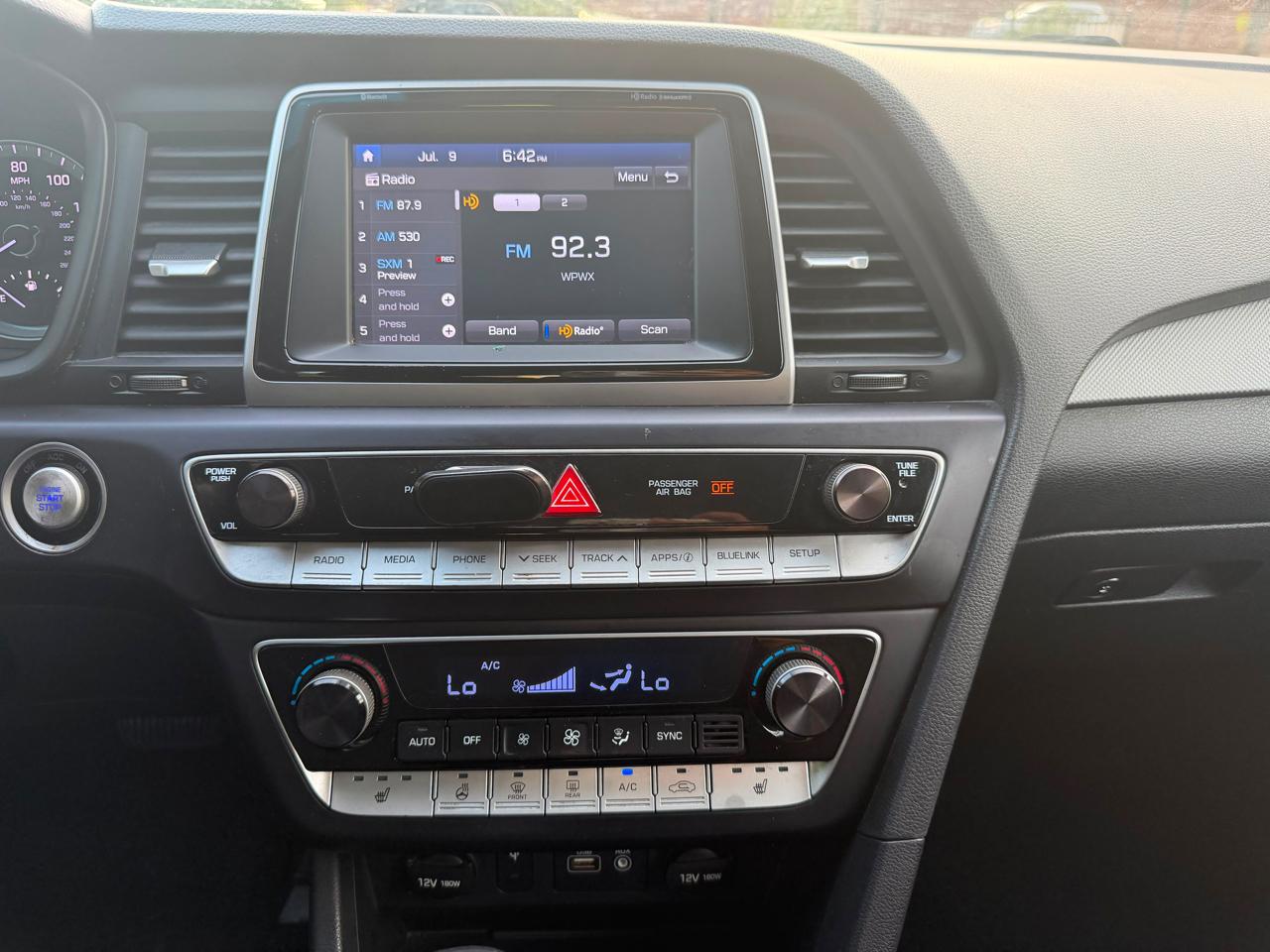 Hyundai Sonata SEL 2.4L 2019
