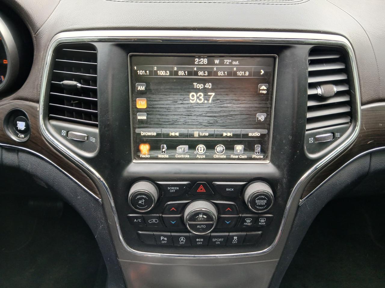 Jeep Grand Cherokee Overland 4x4 2017