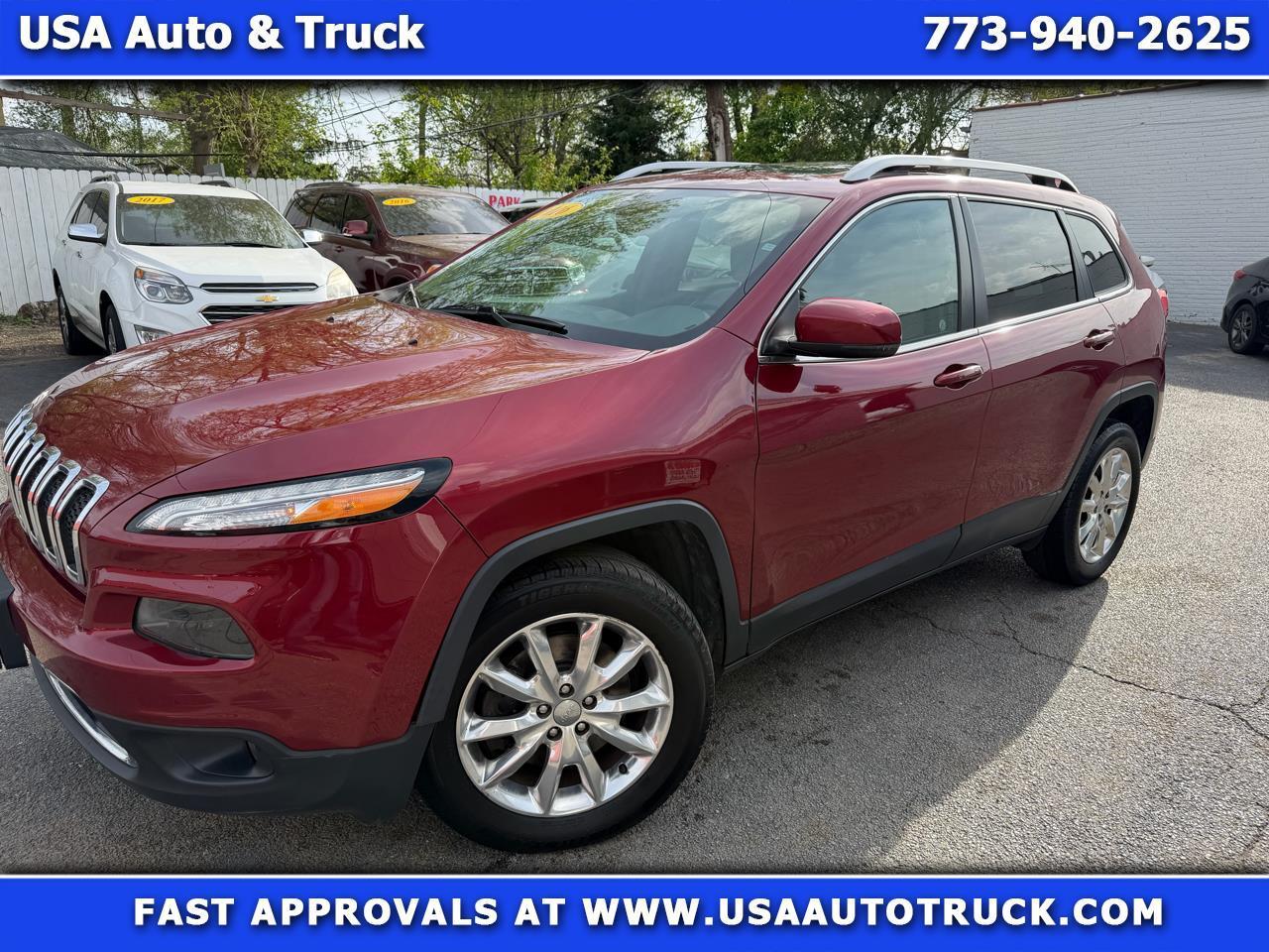 2016 Jeep Cherokee 4WD 4dr Limited